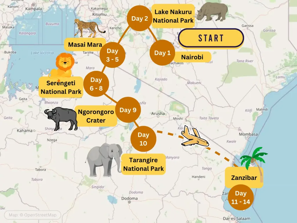 Budget Safari in Tanzania 