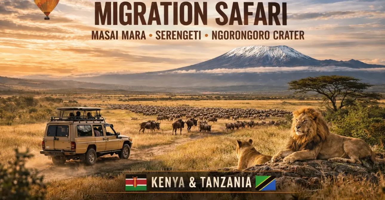 Wildebeest Migration 2026 Guide | Best Time, Safari Tours & Great Migration Kenya Tanzania